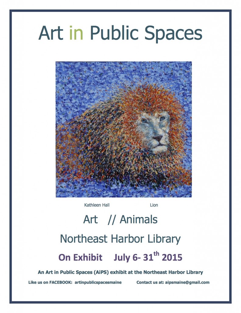 K hall  Poster for NEH Art - Animals 2015