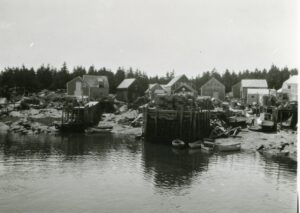 1920s Matinicus working harbor