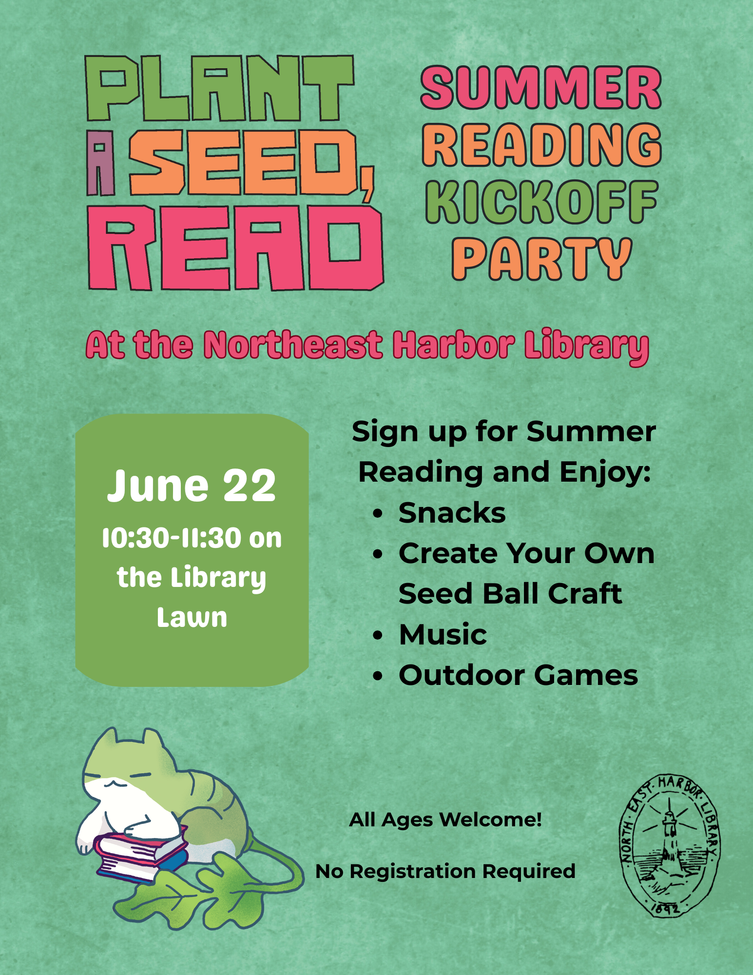 Kid's Summer Reading Kickoff Party