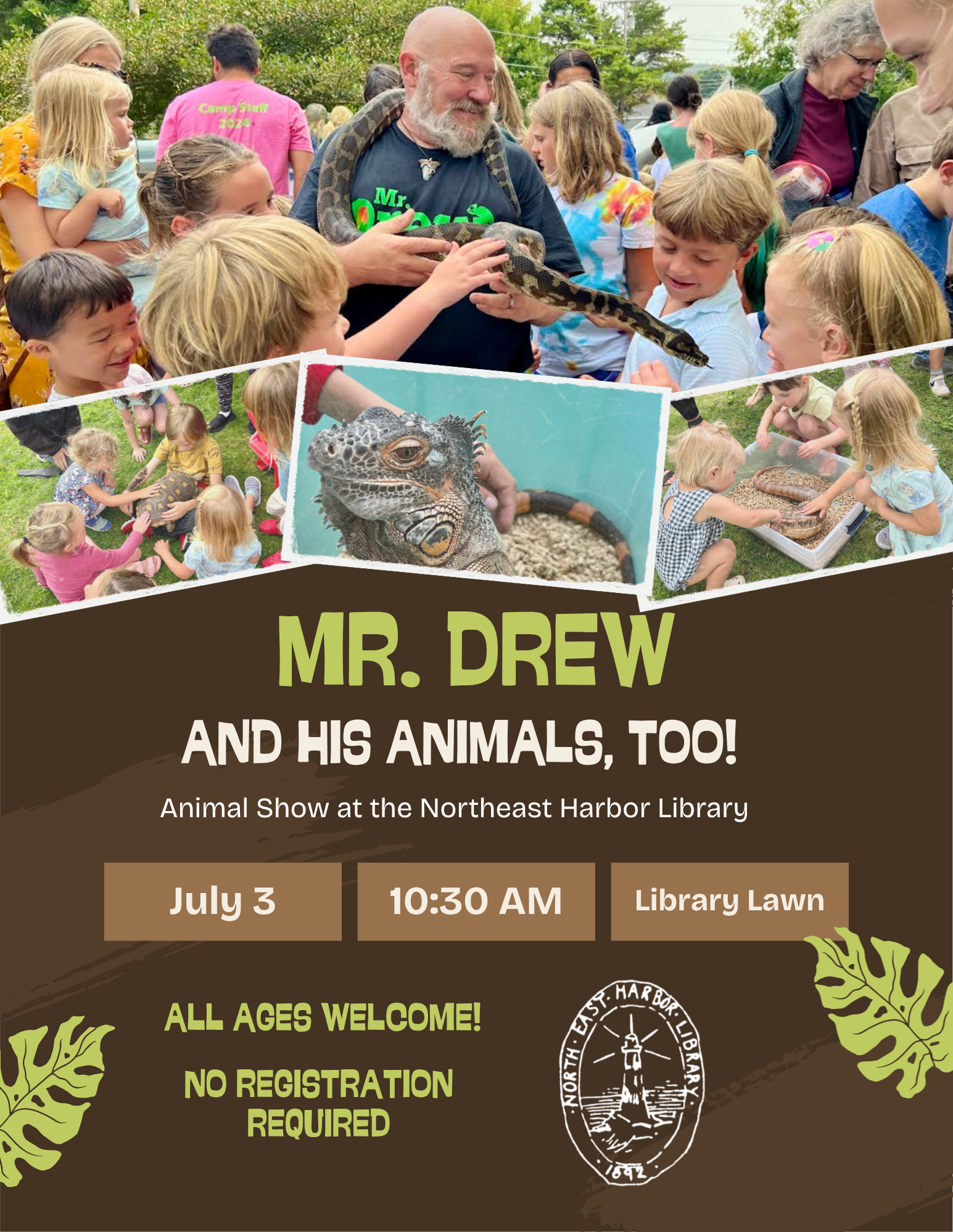 Mr. Drew and His Animals