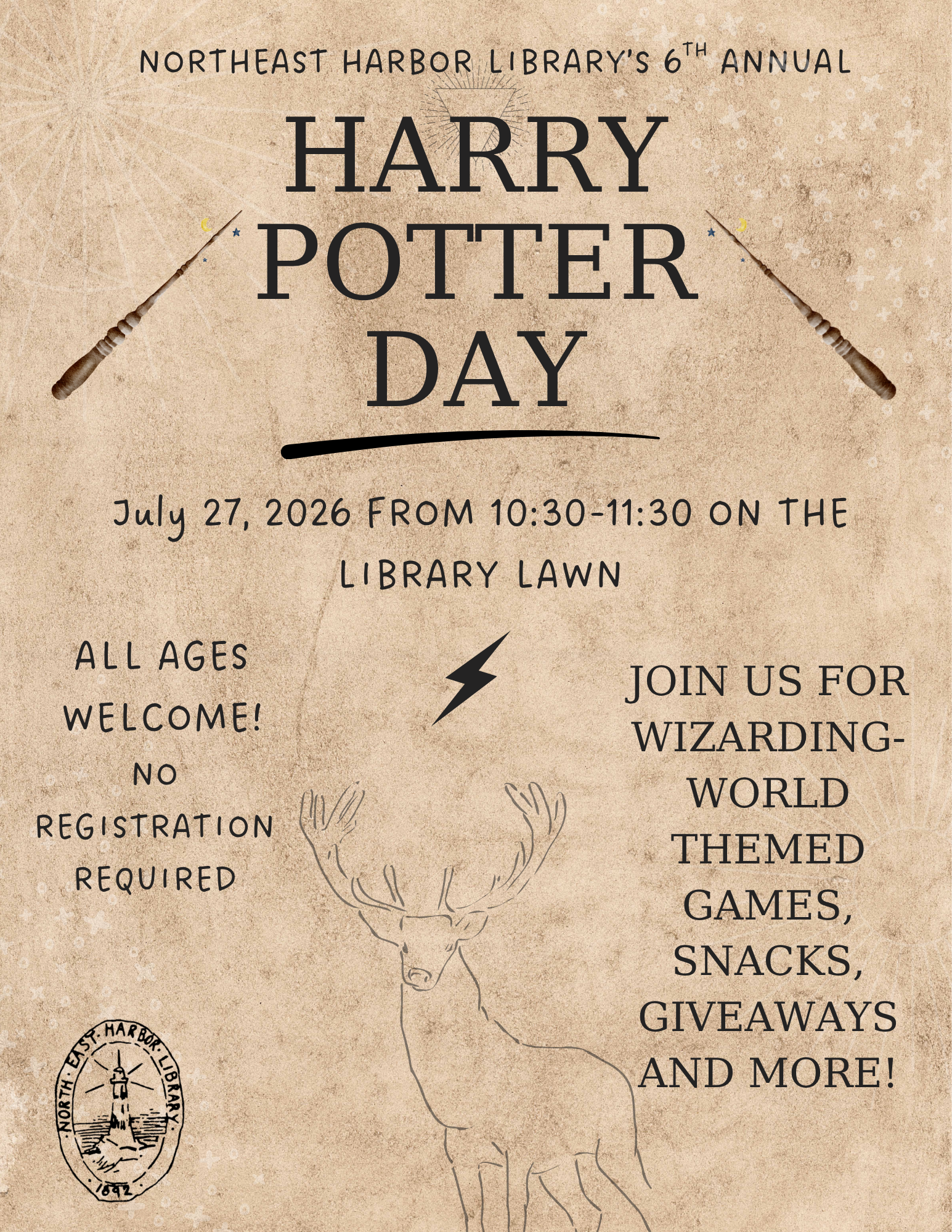 6th Annual Harry Potter Day