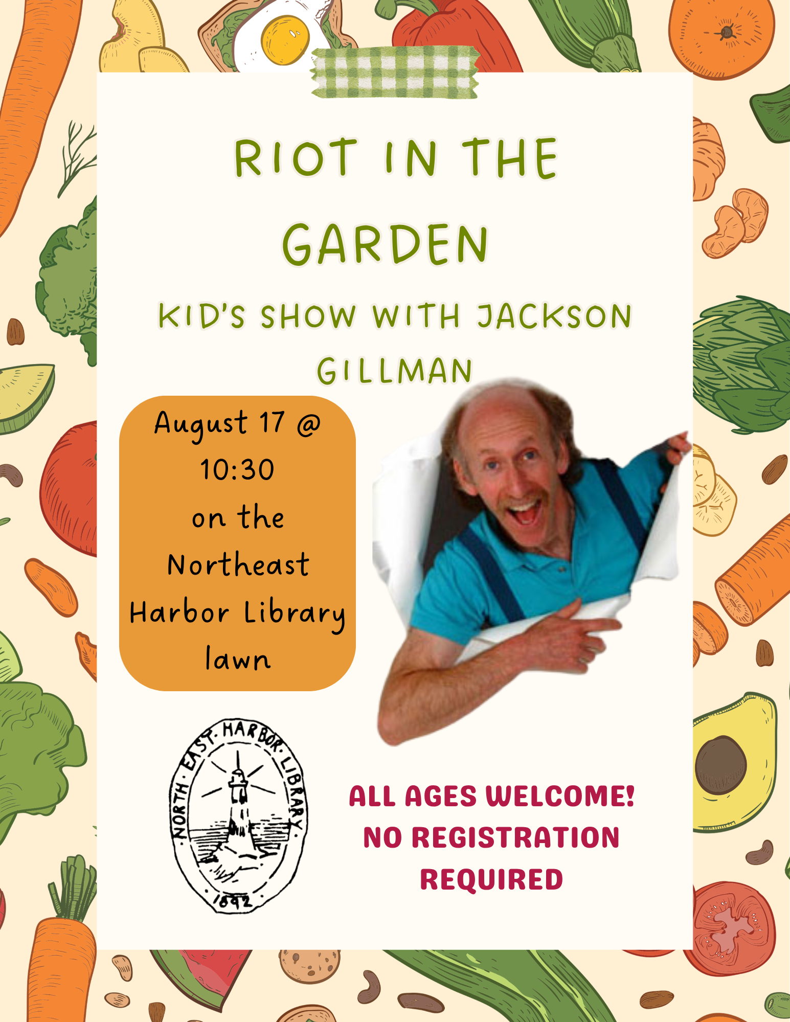 Riot in the Garden Kid's Show with Jackson Gillman